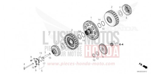 FRIZIONE (CRF1100D/D2/D4/DL/DL2/DL4) CRF1100D2M di 2021